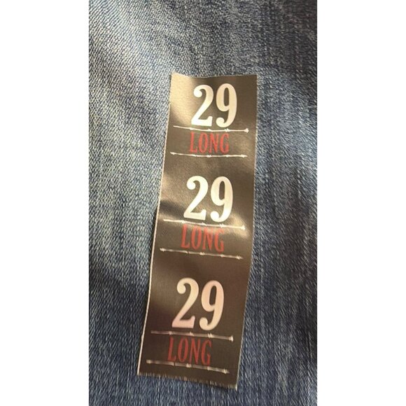 Cowgirl Tuff Bootcut Jeans Womens Size 29 Dark Wash Earth Shutters Denim Cowgirl - Picture 14 of 15